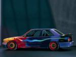 BMW M3 Group A Art Car by Ken Done 1989 года